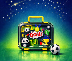 Space Football Lunch Boxes